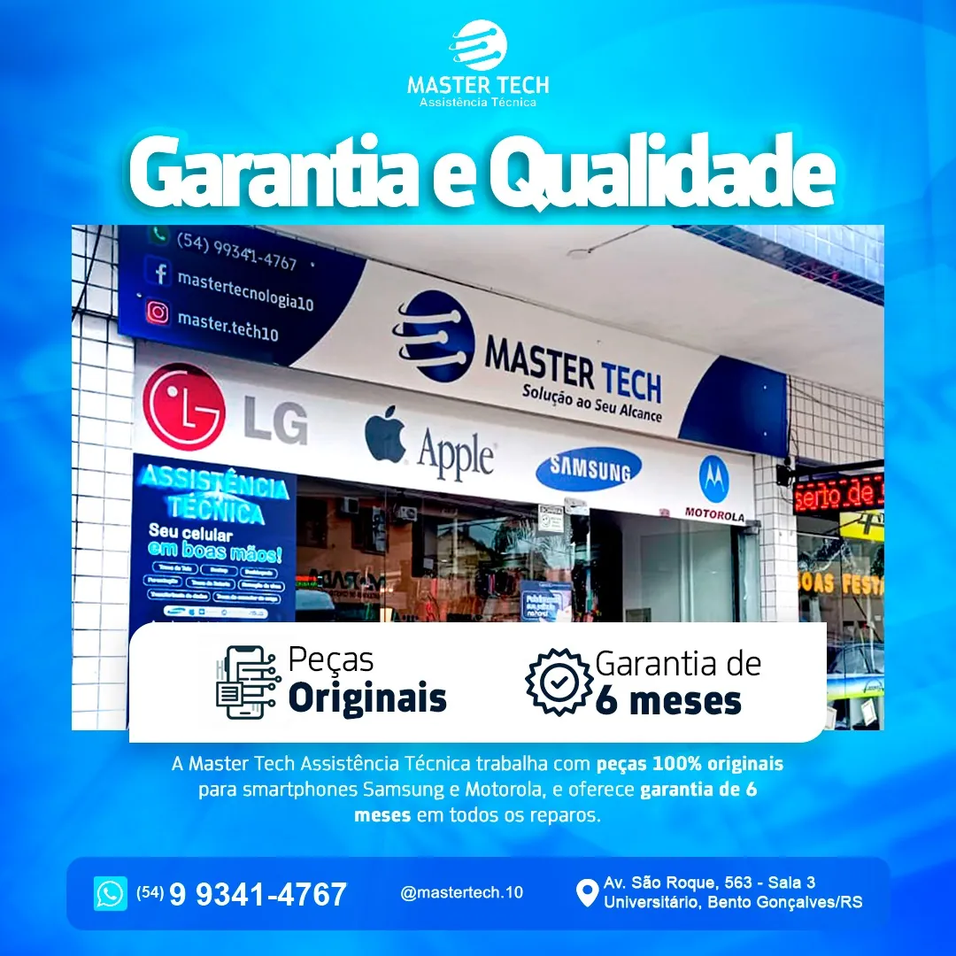 Master Tech – Conserto de Celular — Assistência Técnica em Bento Gonçalves-RS (foto 3)