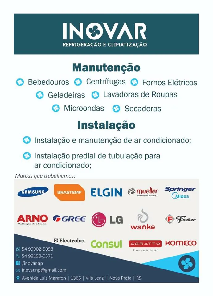 Inovar Soluções em Climatização — Ar Condicionado em Nova Prata-RS (foto 5)