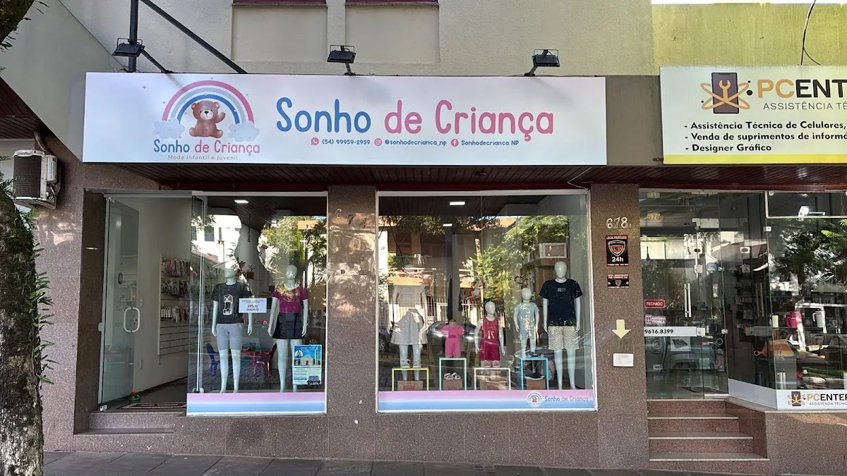 Sonho de Criança — Roupas em Nova Prata-RS